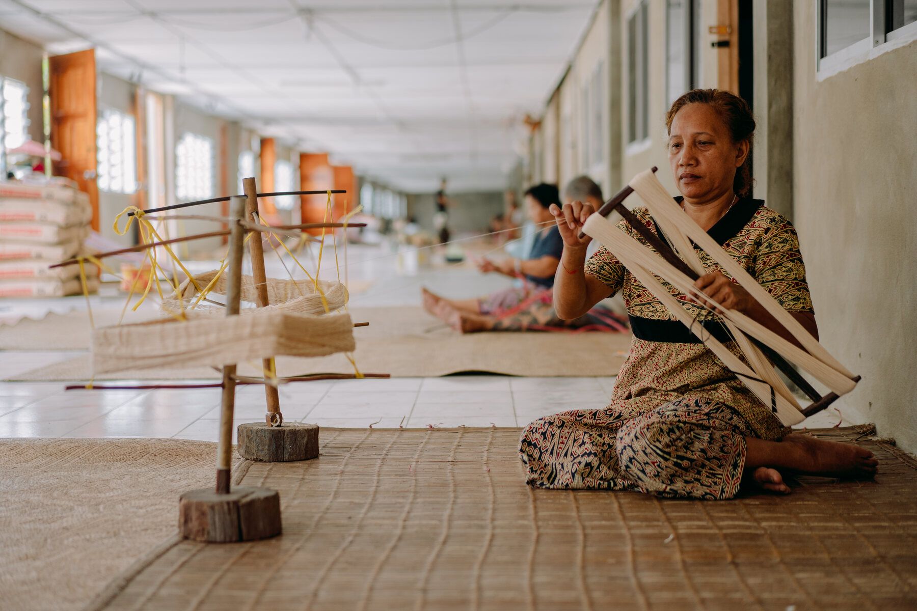 Behind the scenes on Dreams of Cloth and Colour, photo 2